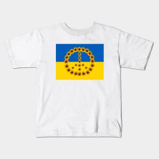 Sunflower Peace Kids T-Shirt